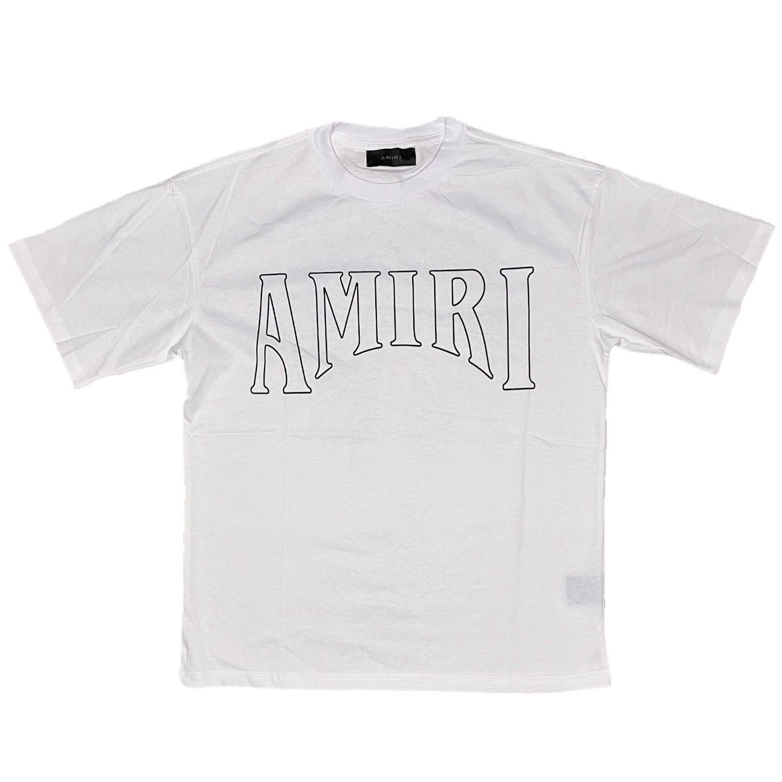 AMIRI アミリ ホワイト Tシャツ ロゴ入り | ヤマダウェブコム