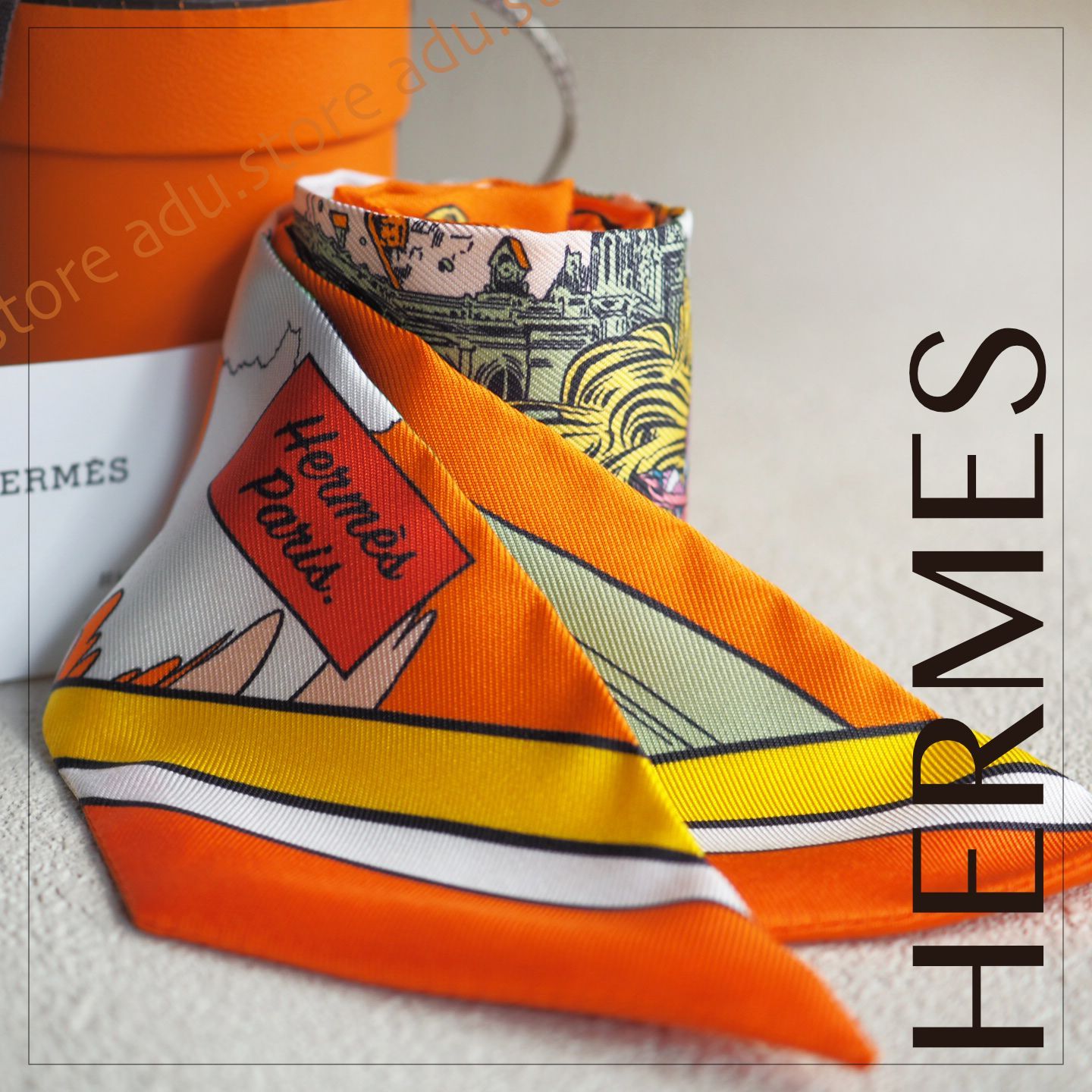 新品未使用HERME'S エルメスマキシツイリー H.d'ORIGNY 箱