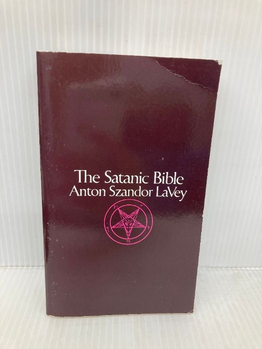 Satanic Bible William Morrow Paperbacks La Vey Anton