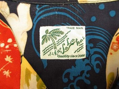 Lala Kai アロハシャツ 平安 兎 和柄 シルク M ララカイ LALA KAI アロハシャツ ハワイアンシャツ 和柄 うさぎ