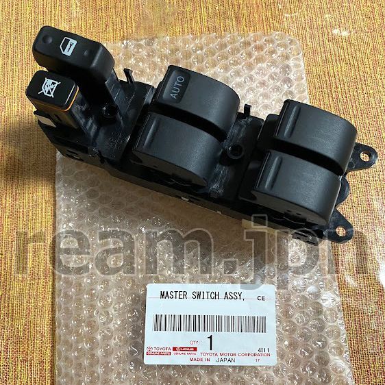 トヨタ マーク2 チェイサー クレスタ ウィンドウ スイッチ パワーウインドウ 新品 トヨタ純正 チェイサー マーク2 マークⅡ クレスタ JZX100 GX100