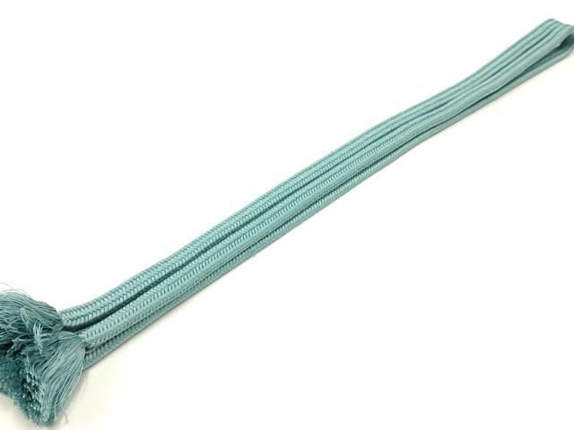 平和屋着物 上 有職組紐道明 帯締め 冠組 浅縹色 宮内庁御用 国立博物館御用 東京芸術大学御用 AABA9927ay