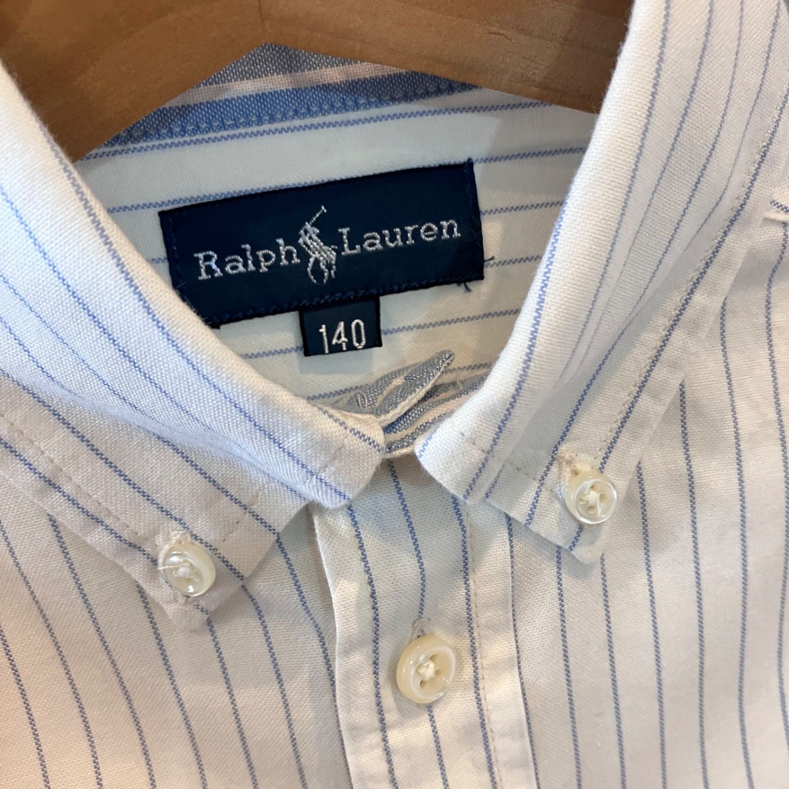 Ralph Lauren ラルフローレン ボタンダウン BDシャツ ストライプ