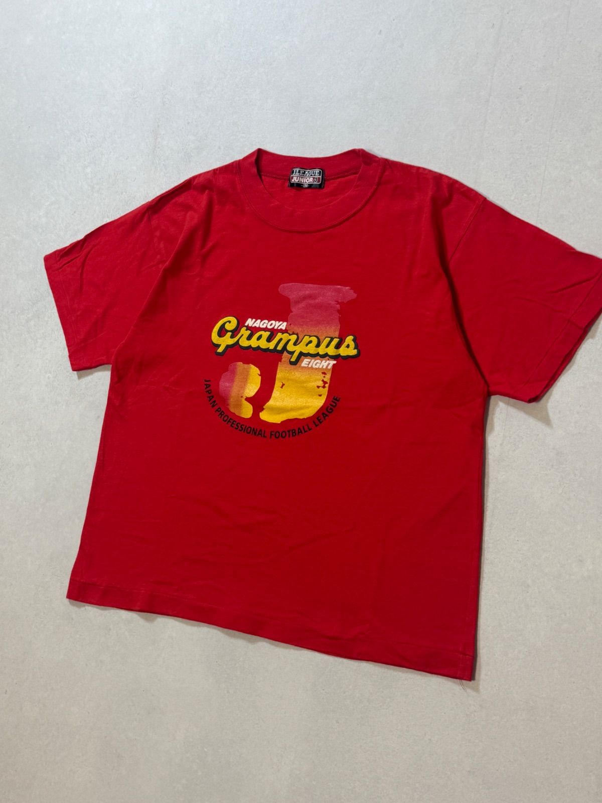 150cm】J.LEAGUE JUNIOR Nagoya Grampus Eight T-shirt / 90s J