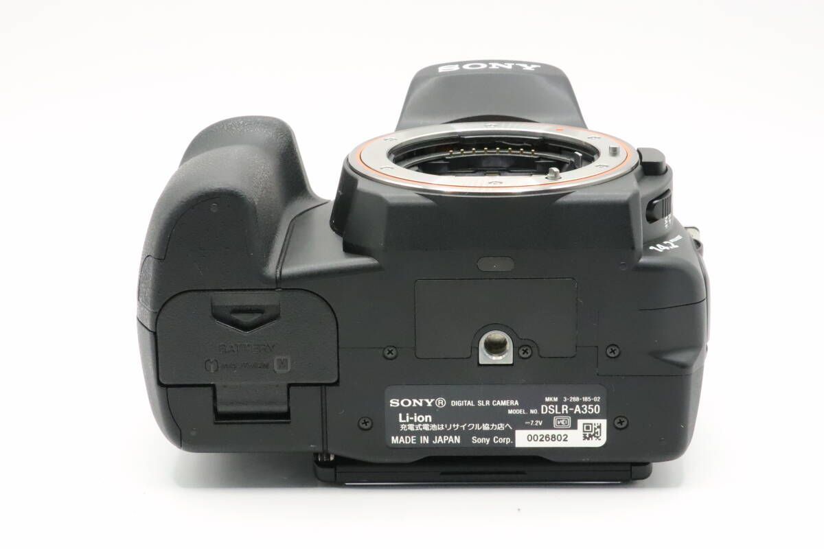 ☆極上品☆ ソニー SONY 極上品☆ ソニー SONY α350 DSLR-A350 Wレンズ