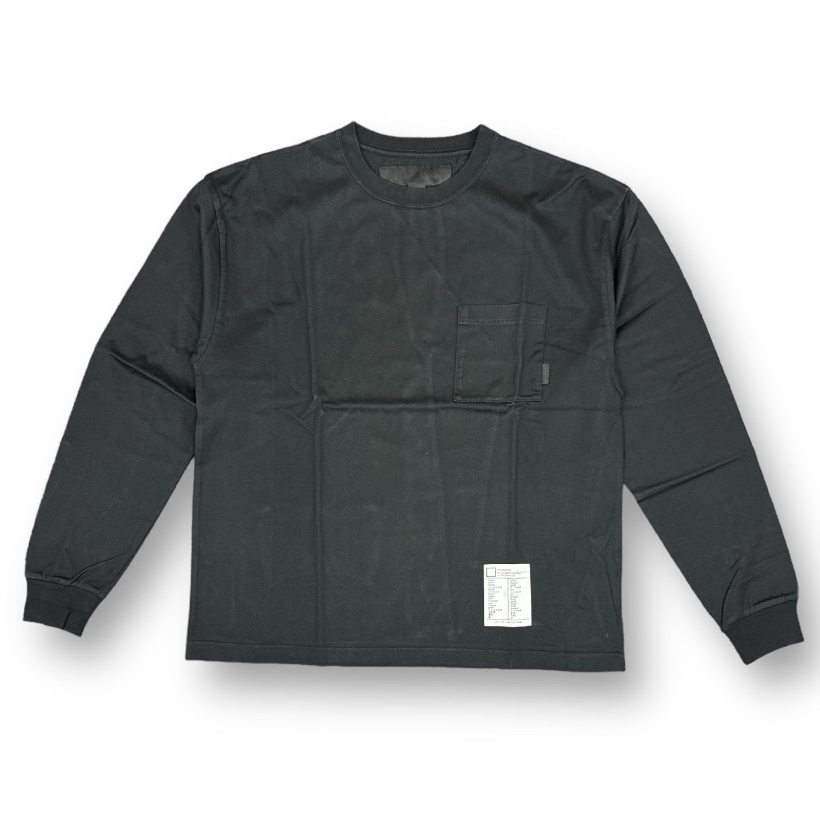 高評価レビュー 定価14300円 新品 ポケット LS CREWNECK . BW 24SS NEIGHBORHOOD トップス