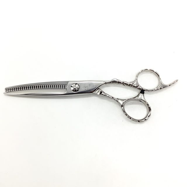 MIYABI雅 逆刃30目 オフセット シザー セニング 美容ハサミ すきばさみ 美容師 理容師 約25～30% 右利き 6インチ sc2562