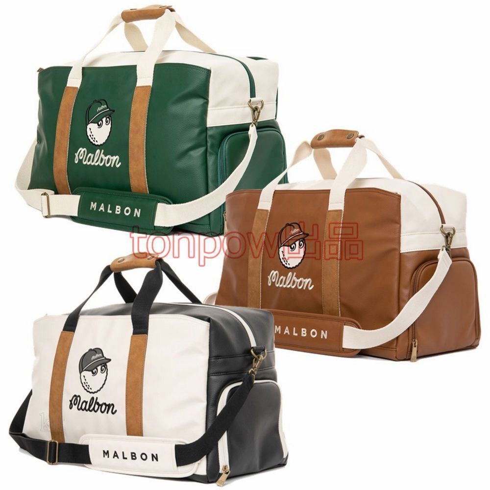 大人気 malbon golf マルボンゴルフ ボストンバッグ 大容量