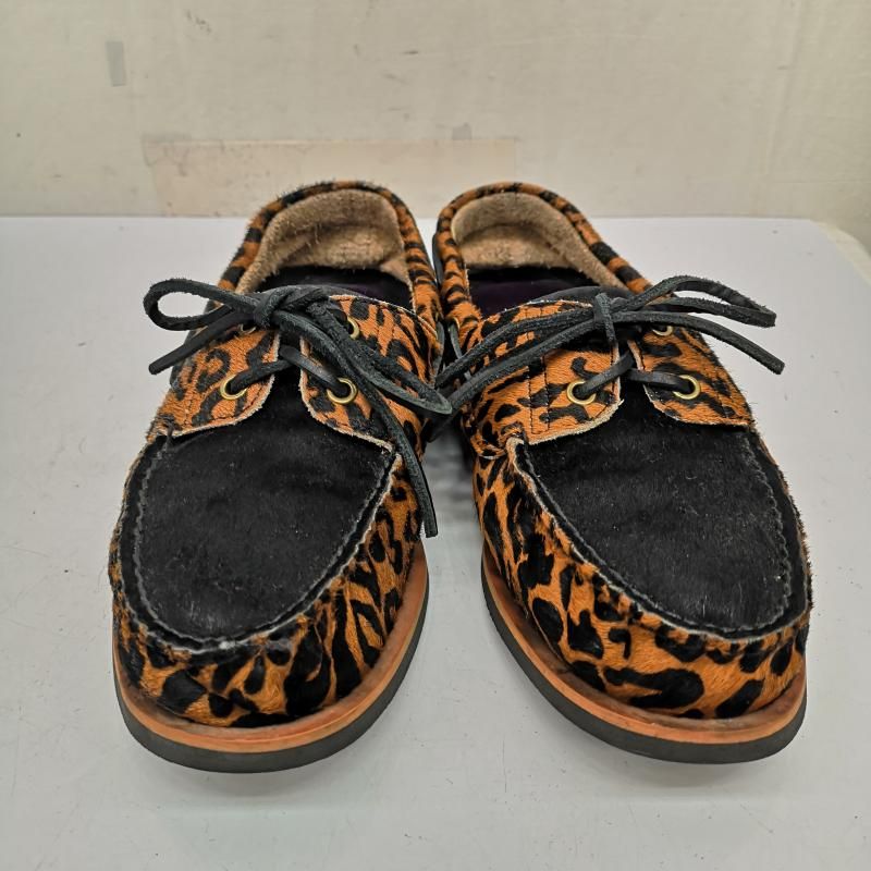 wackomaria×Timberland デッキシューズ ティンバーランドの傑作デッキシューズをワコマリアがヒョウ柄に