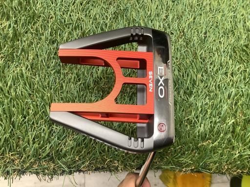 オデッセイ EXO SEVEN S 35インチ USA パター PT スチール フレックスその他 メンズ 男性用 右利き 右用 Bランク ゴルフクラブ