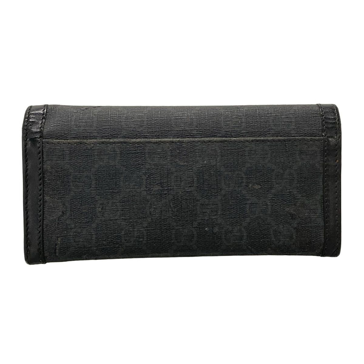 【再入荷】 GUCCI(グッチ) メルカリ - レザー 黒 368176 GG柄 長財布 小物