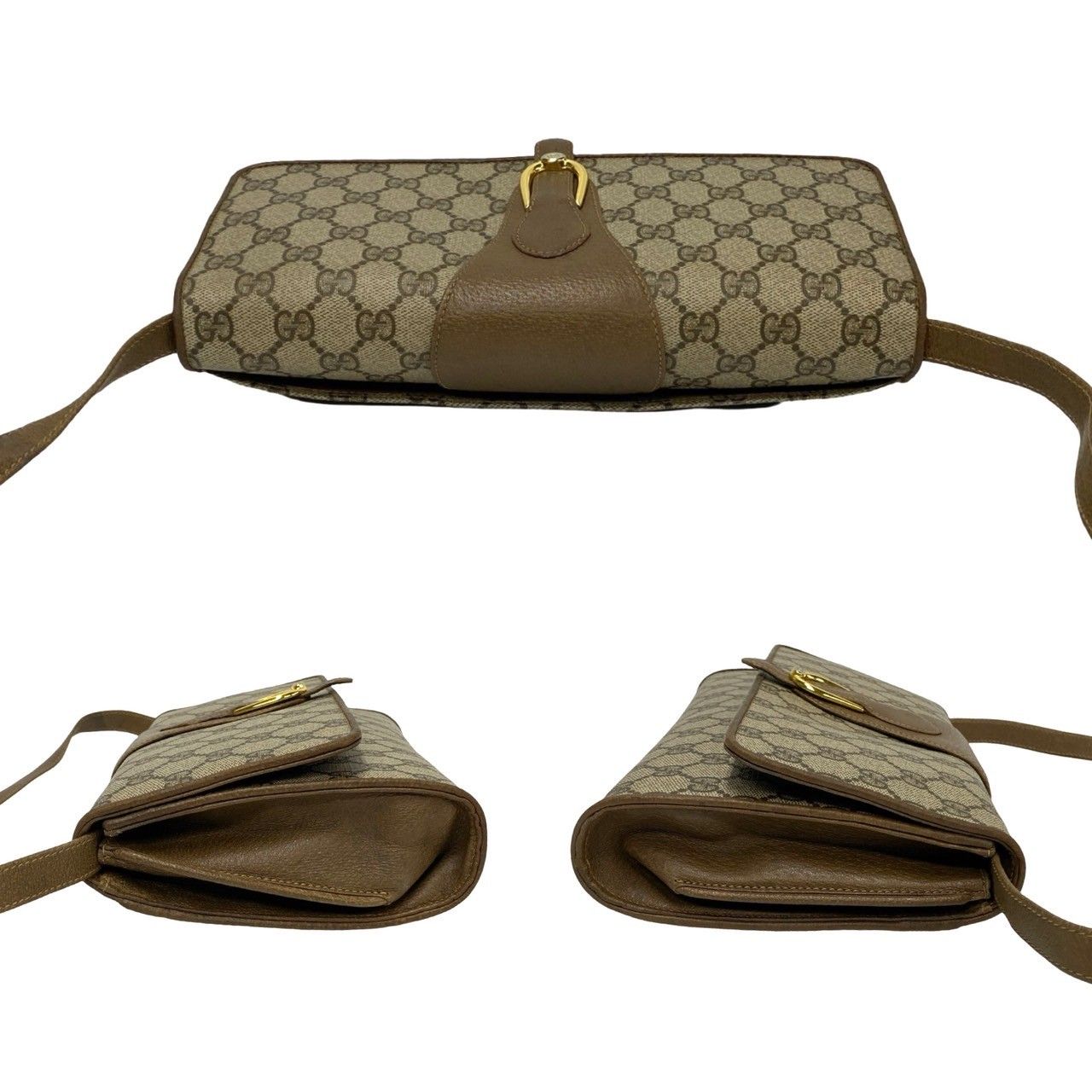 極 美品 GUCCI グッチ オールドグッチ ヴィンテージ GG ロゴ