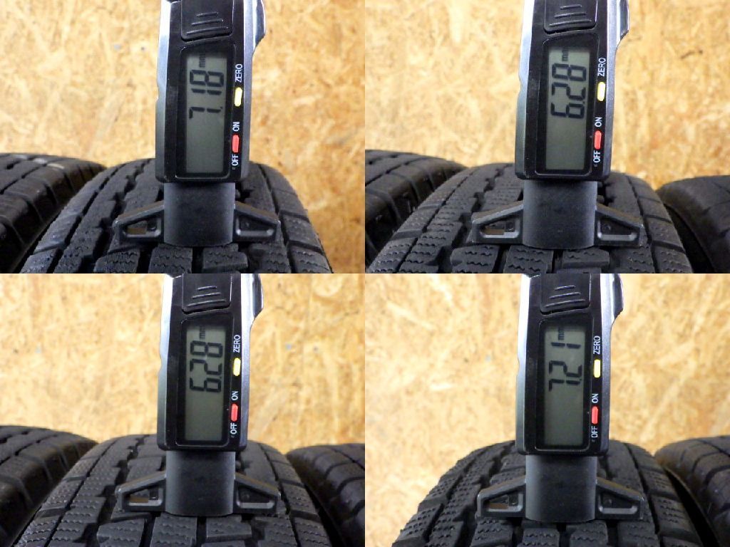 SP807 F● ◆ 製 約8部山●BS W300●145 80R12 80 78NLT●4本