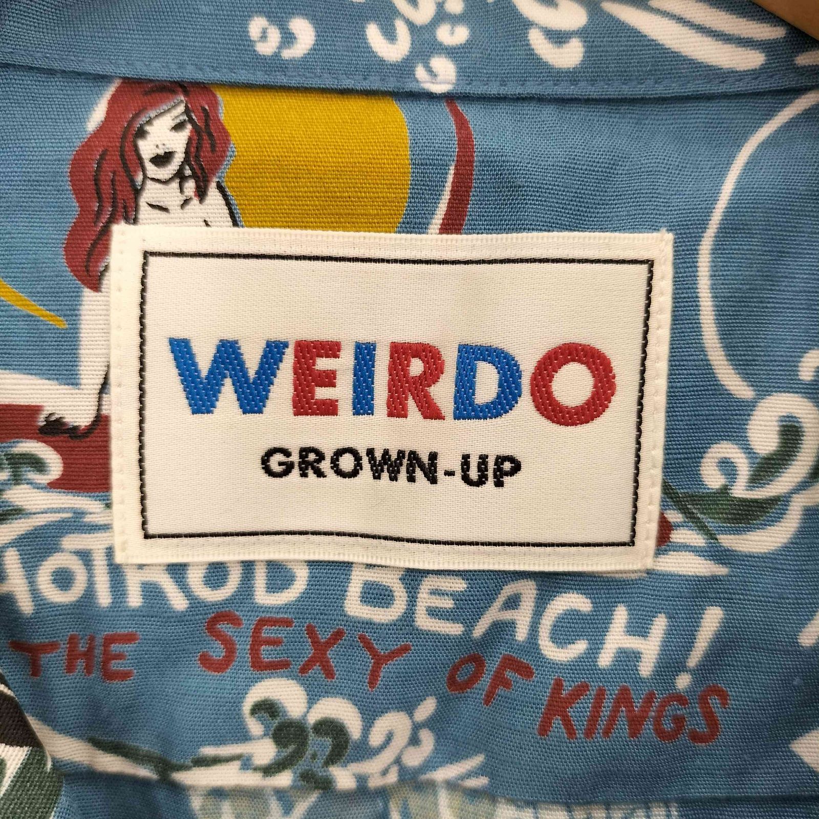 ウィアード WEIRDO WEIRDO HUT - L/S SHIRTS ロングスリーブ アロハ
