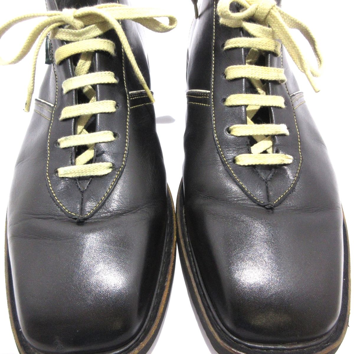 メンズ 黒×アイボリー