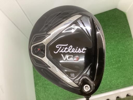  タイトリスト Titleist VG3(2018) 5W フェアウェイウッド FW Titleist VG F(2018) (フレックスSR) メンズ 男性用 右利き 右用 Cランク ゴルフクラブ