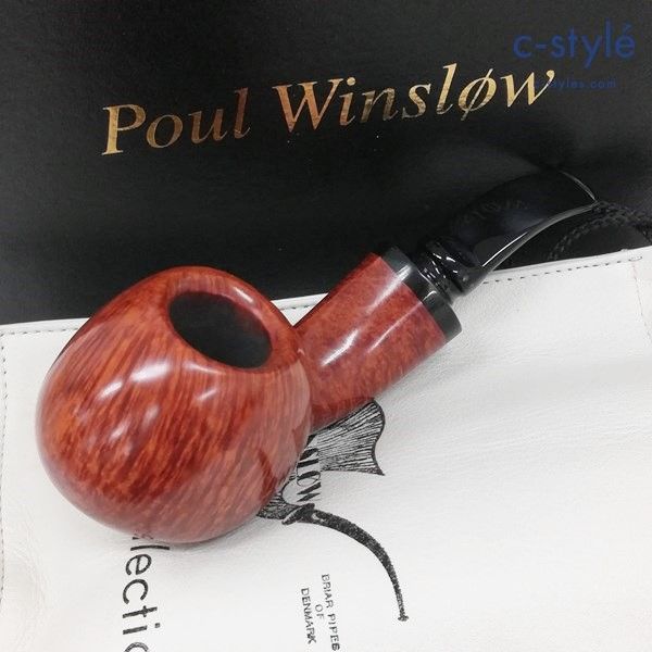 B997 [人気] POUL WINSLOW ポールウィンズロウ パイプ private collection BRIAR PIPES OF DENMARK 喫煙具 煙草 タバコ | Y★