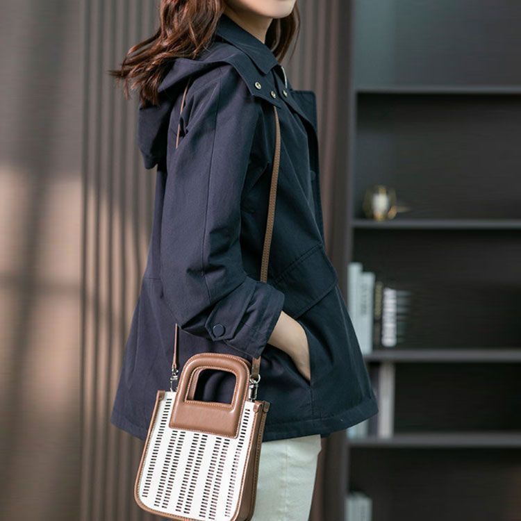 アウター パーカー レディース コート 羽織り 羽織 ライトアウター ジャケット マウンテンパーカー マンパ ブルゾン 春 春コート 長袖 フード付き 体型カバー ゆったり ミドル丈 カジュ ali 1502