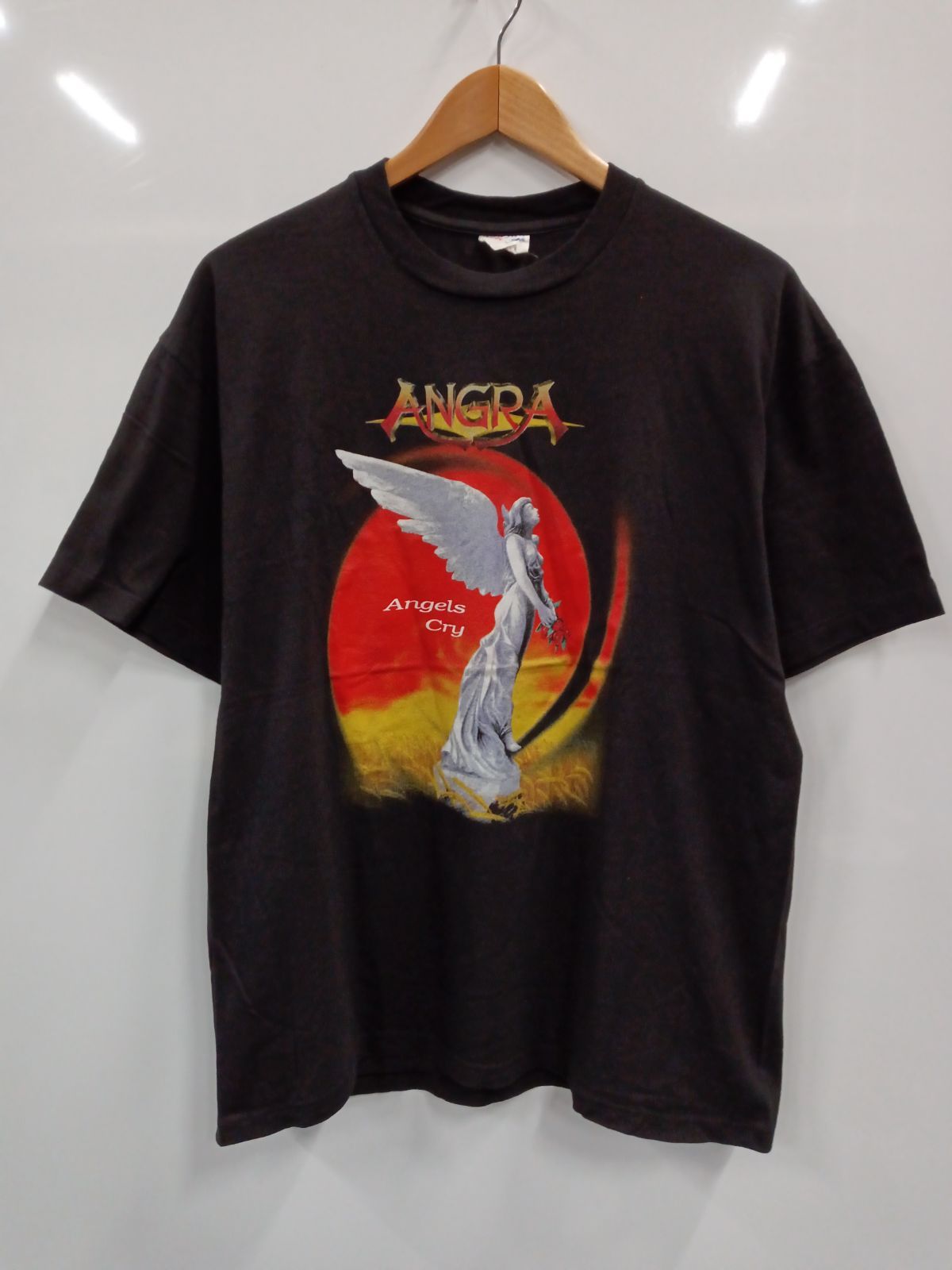 吉セ42○Hanes○ANGRA○アングラ○Angels Cry○ヴィンテージ○古着○T