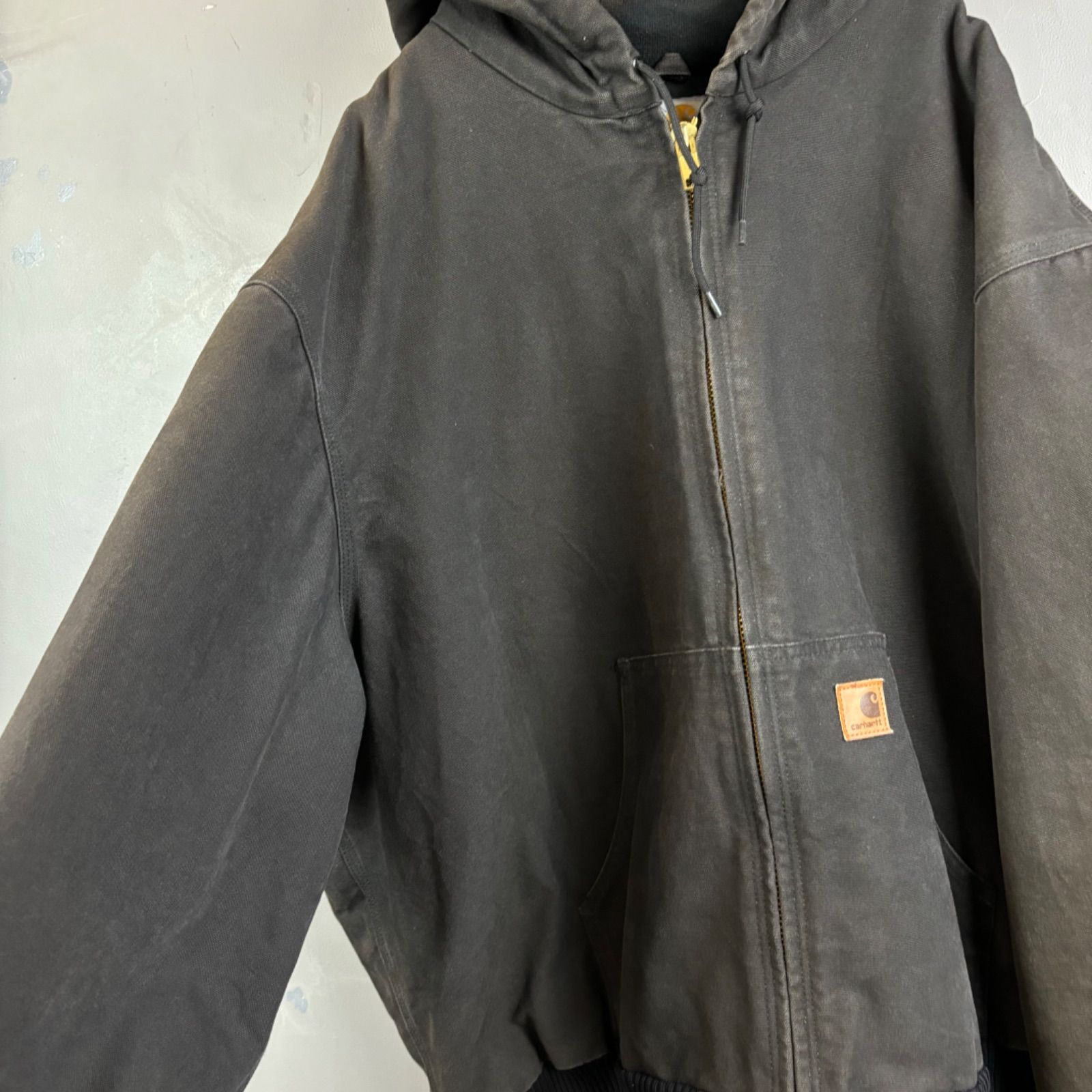 Carhartt カーハートアクティブジャケット キルトフランネル 裏地付き 