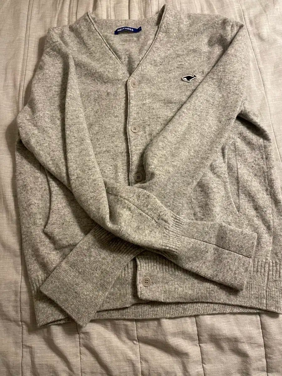 NEITHERS ネイダス カーディガン 3 グレー