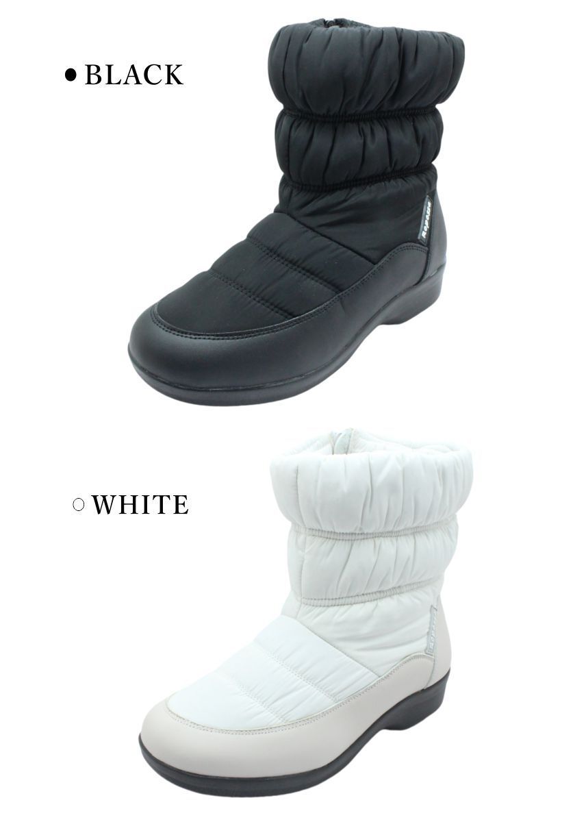 ロポッサ Ropossa スノーブーツ レディース 防水 防滑 幅広4E 2840