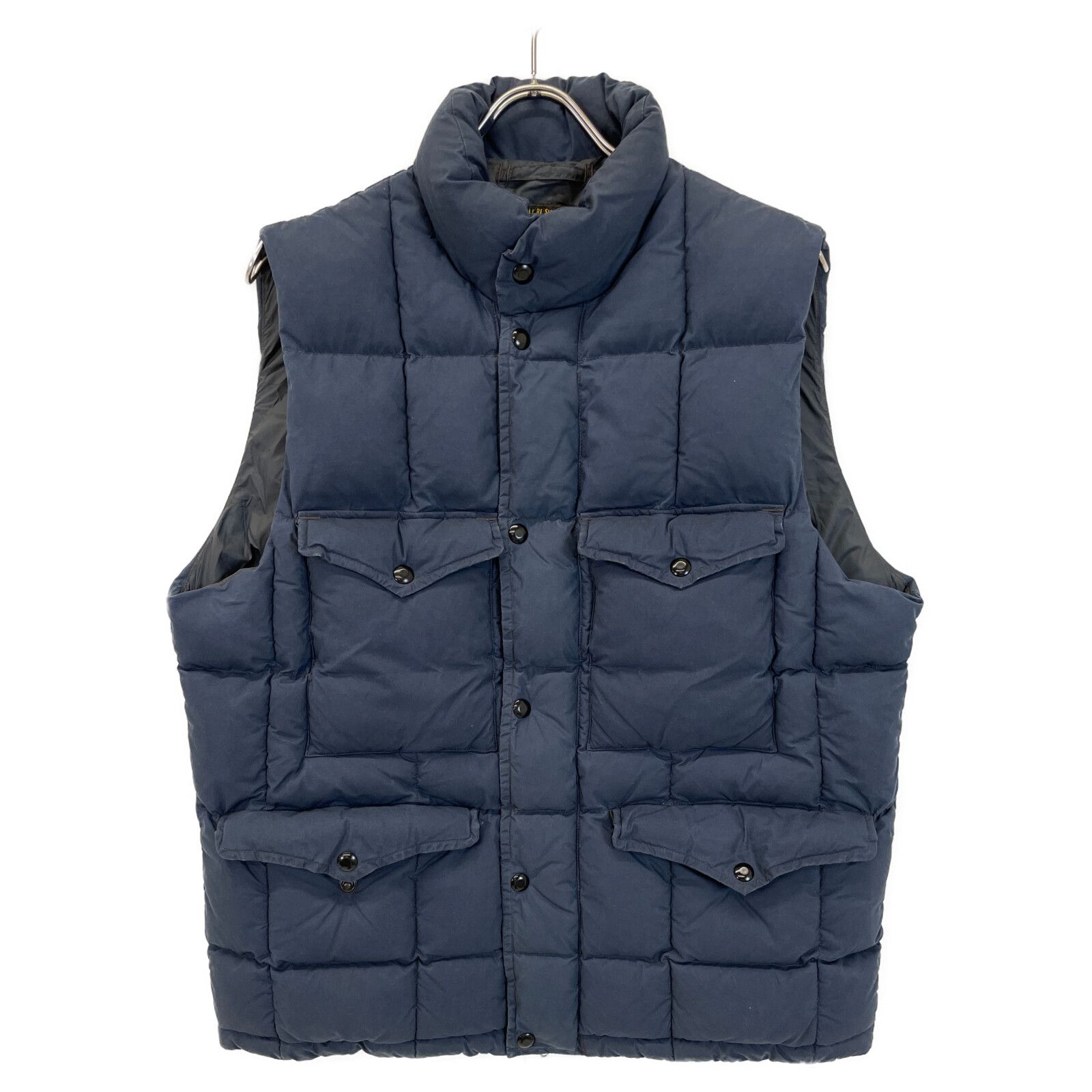 RRL ダブルアールエル 22AW Oilcloth Quilted Vest ダブルジップ キルティング ダウンベスト M - メルカリ