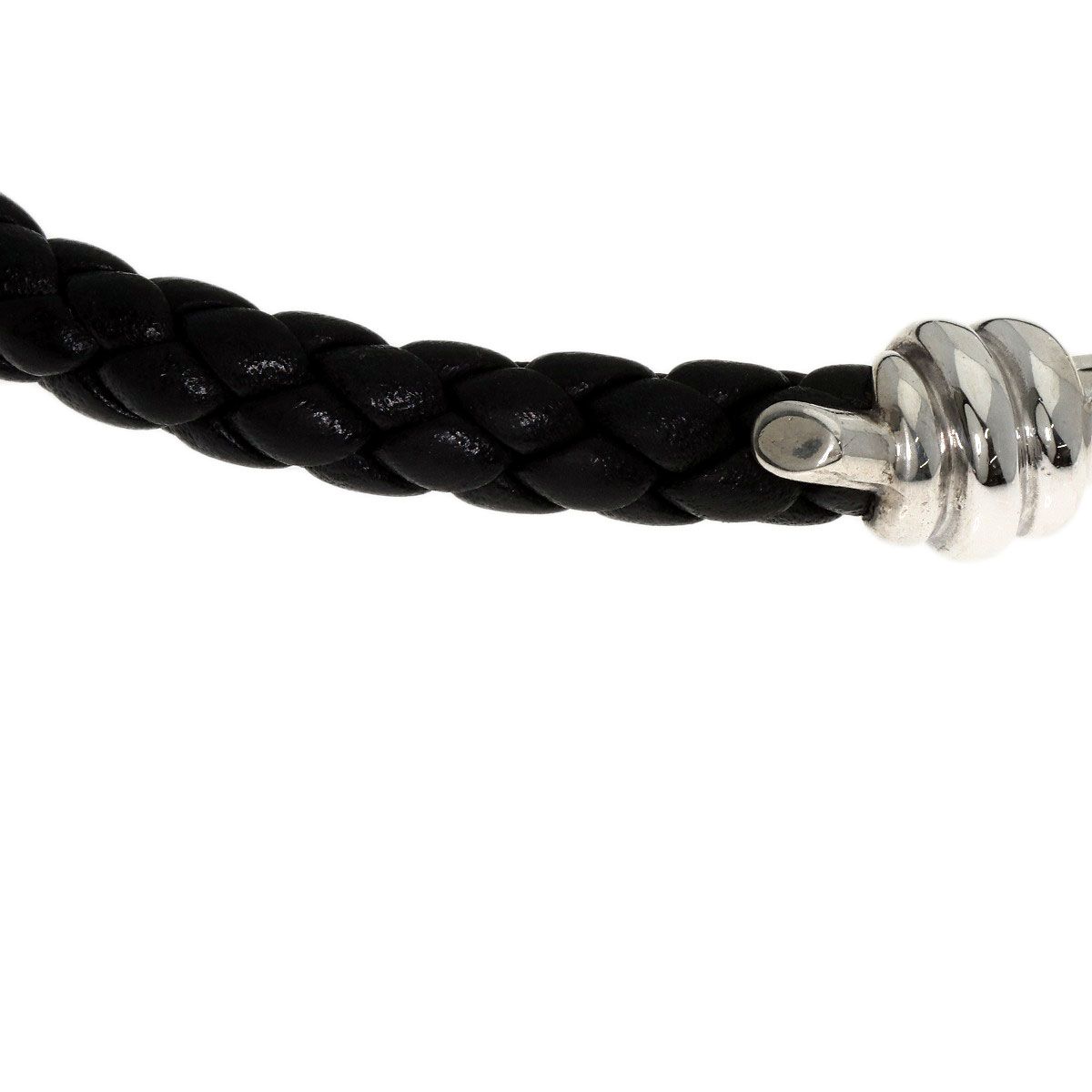 TIFFANY&Co.ティファニーノット シングルブレイドレザーブレスレット TIFFANY&Co. ティファニー ノット シングル ブレイド レザー