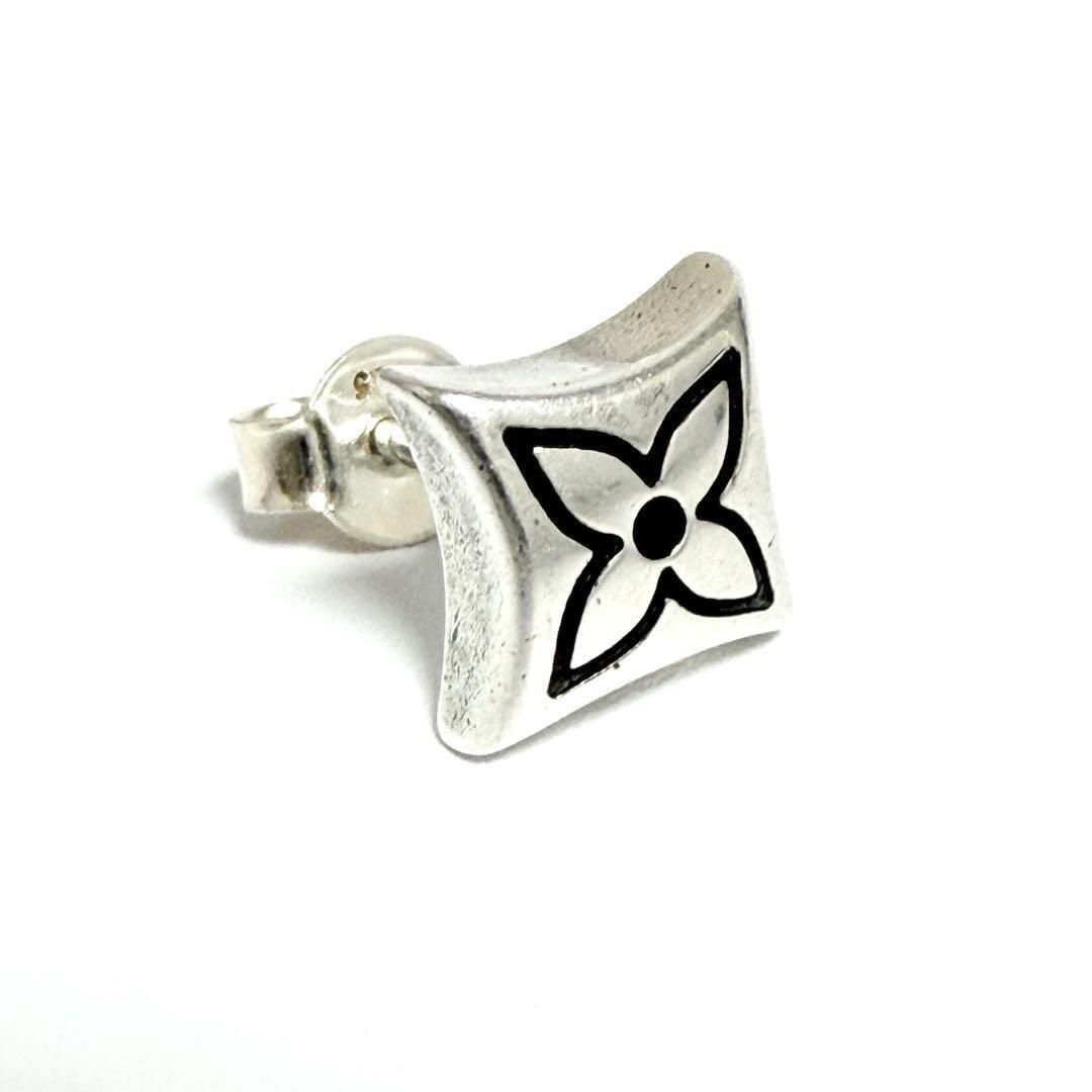 片耳1個のみ ルイヴィトン メンズ スタッド ピアス LV セーラー 925