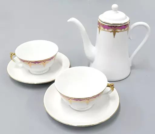 【未開封新品】 グラブル カフェミレニア 珈琲カップ&ドリップポットセット 中古】マグカップ・湯のみ カフェミレニア 珈琲カップ＆ドリップポット