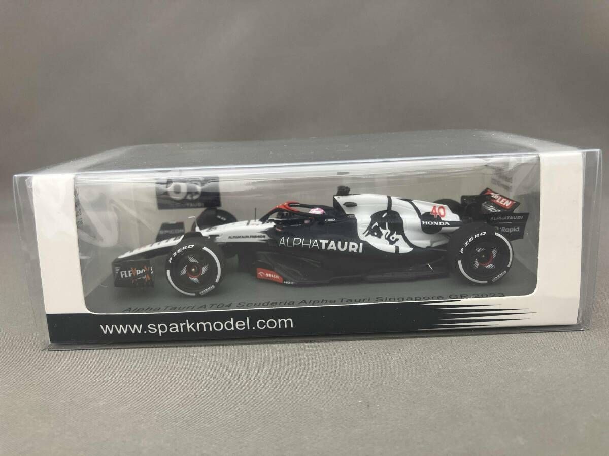 Spark model 1|43 AlphaTauri AT04 No.40 Scuderia AlphaTauri Singapore GP 2025 Liam Lawson Ｓｐａｒｋ ｍｏｄｅｌ