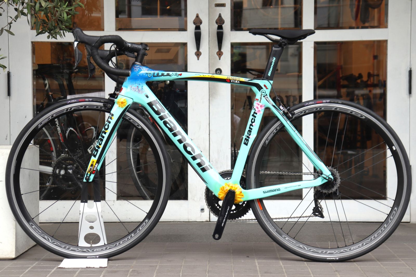 【美品】Bianchi OltreXR4 デュラエース 53サイズ レプリカ ビアンキ Bianchi オルトレ Oltre XR4 Japan Cup 2018 55サイズ