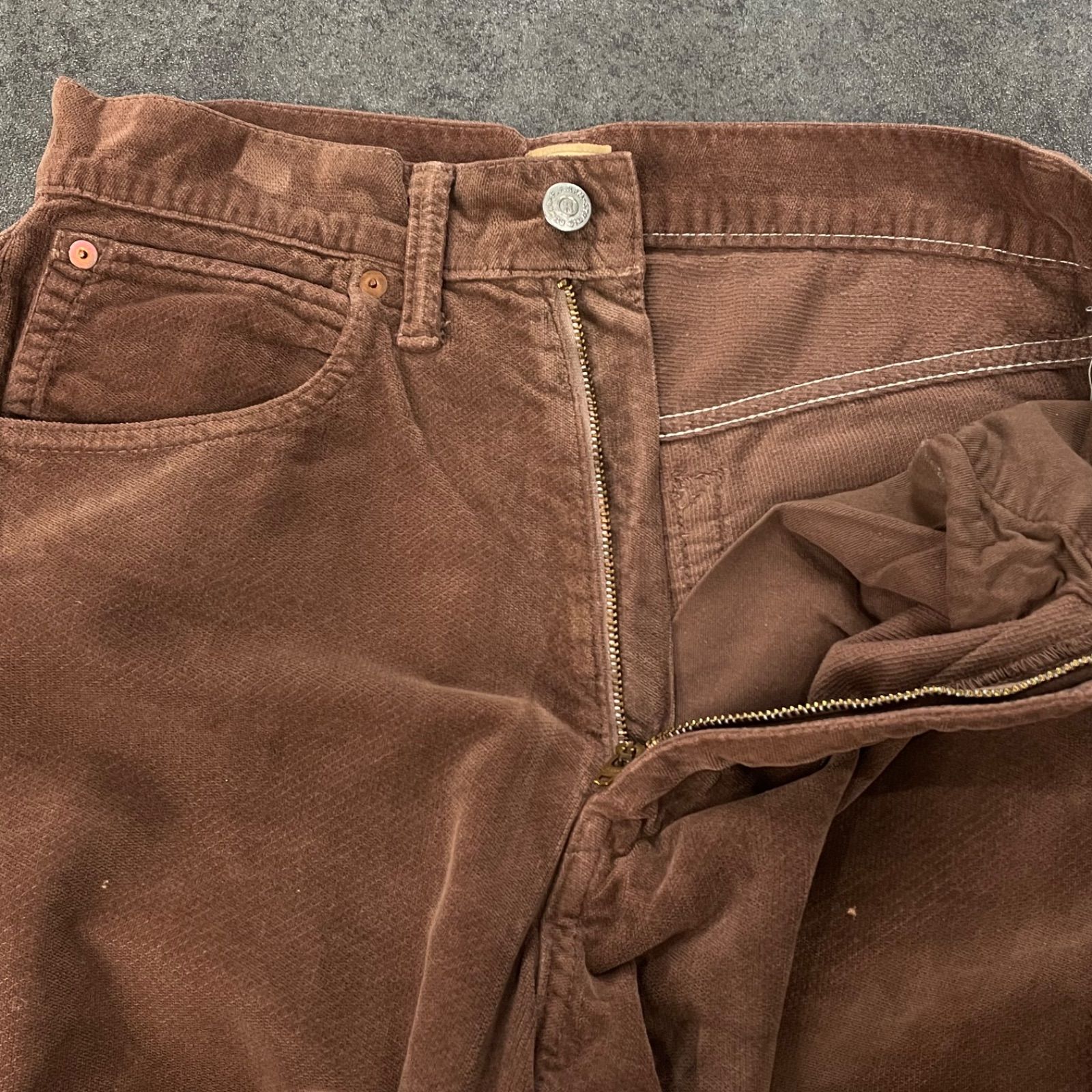 日本製 45R 45RPM Corduroy Straight Pants Japan フォーティー
