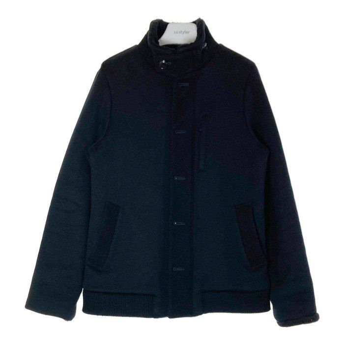 BLUEBLUE JAPAN ブルーブルージャパン 700032-978 裏ボアヘビースウェットデッキジャケット ブラック Size 3