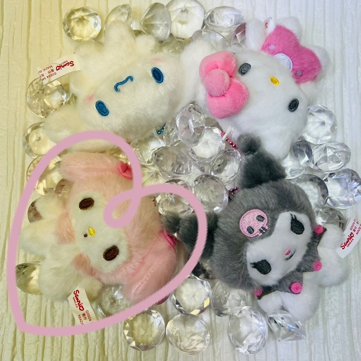 サンリオ(SANRIO) マスコットバッジ(ぴたっとふれんず フォト