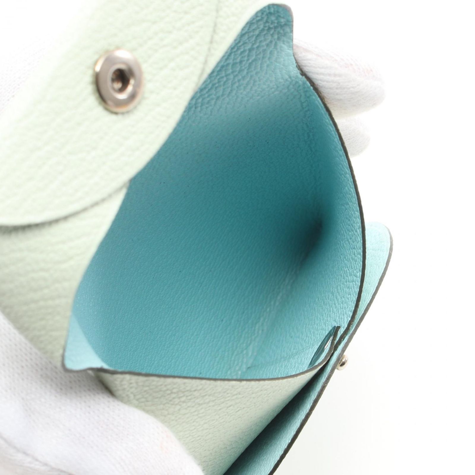 エルメス HERMES コインケース バスティア ヴェルソ ヴェール