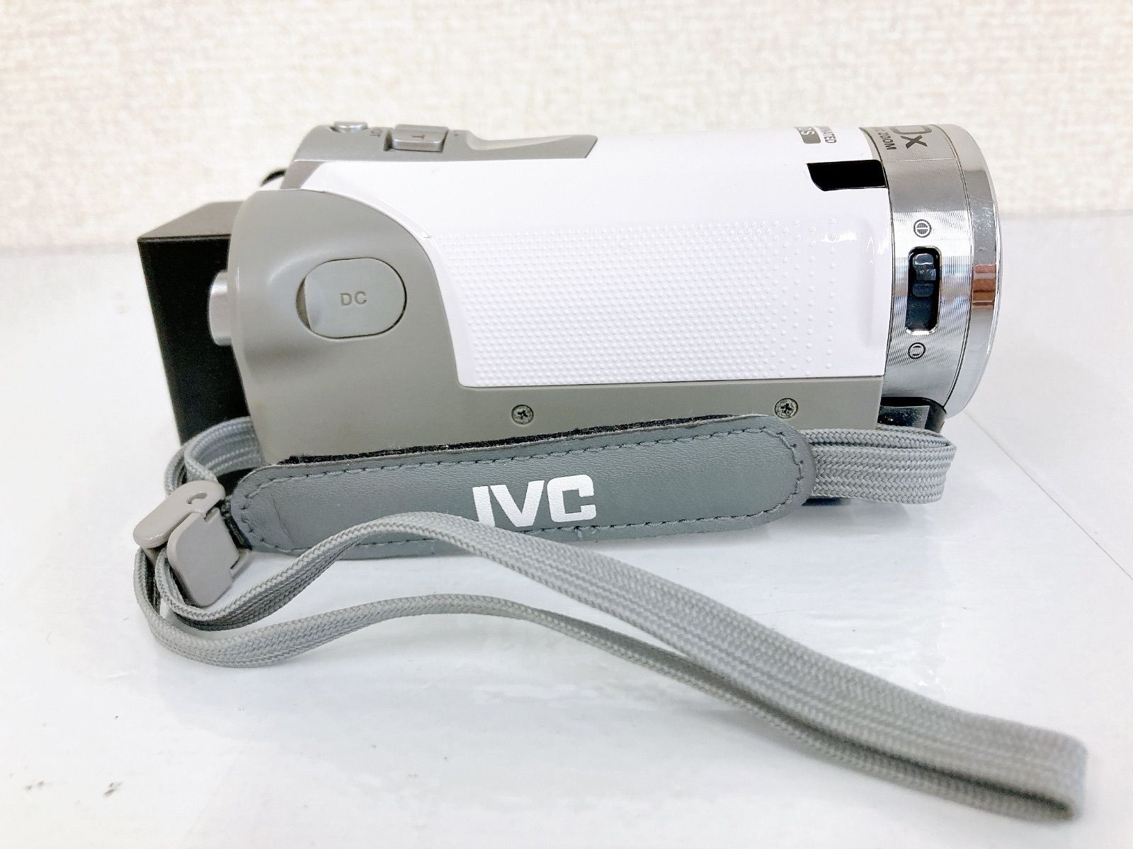 JVC ケンウッド Everio ビデオカメラ GZ-HM155-W ホワイト