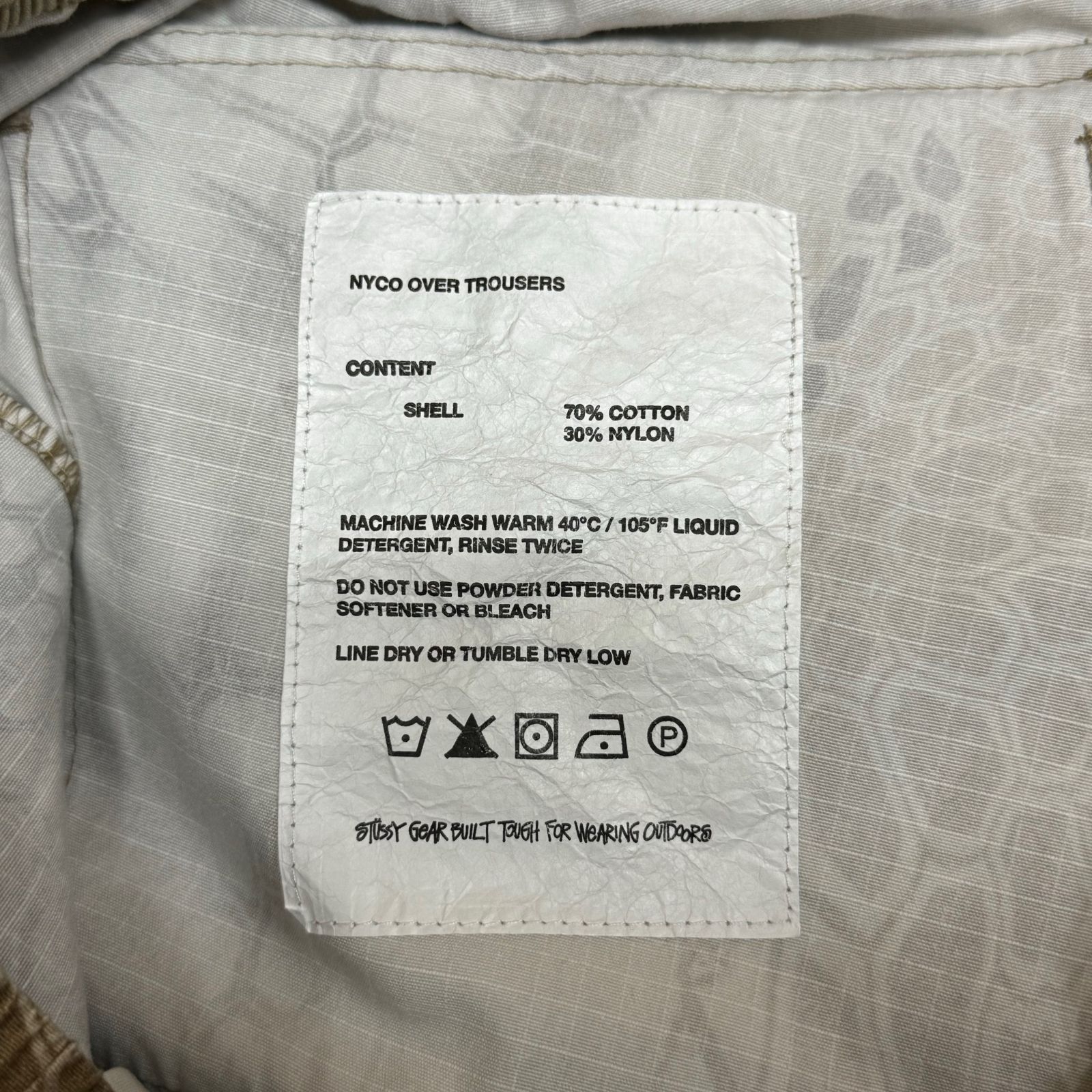 Stussy × KRYPTEK NYCO OVER TROUSERS ニコオーバートラウザーズ Stussy × KRYPTEK NYCO OVER TROUSERS ニコオーバートラウザーズ