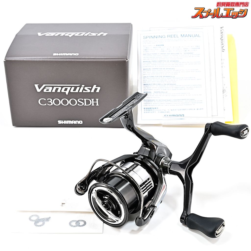 シマノ 23ヴァンキッシュ C3000SDH 使用2回 SHIMANO Vanquish m40658
