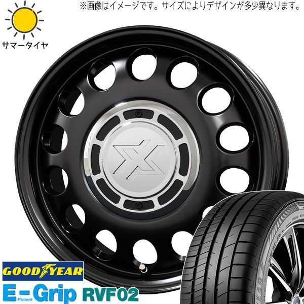 プリウス 185/65R15 ホイールセット | グッドイヤー RVF2 u0026 スティール 15インチ 5穴100 