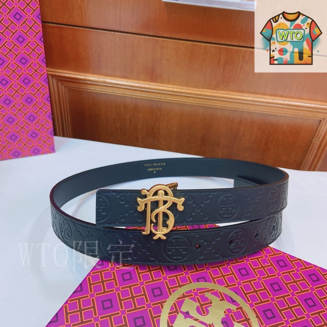 今日WTO】Tory Burch トリー バーチ ダブルフェイスベルト-FT44