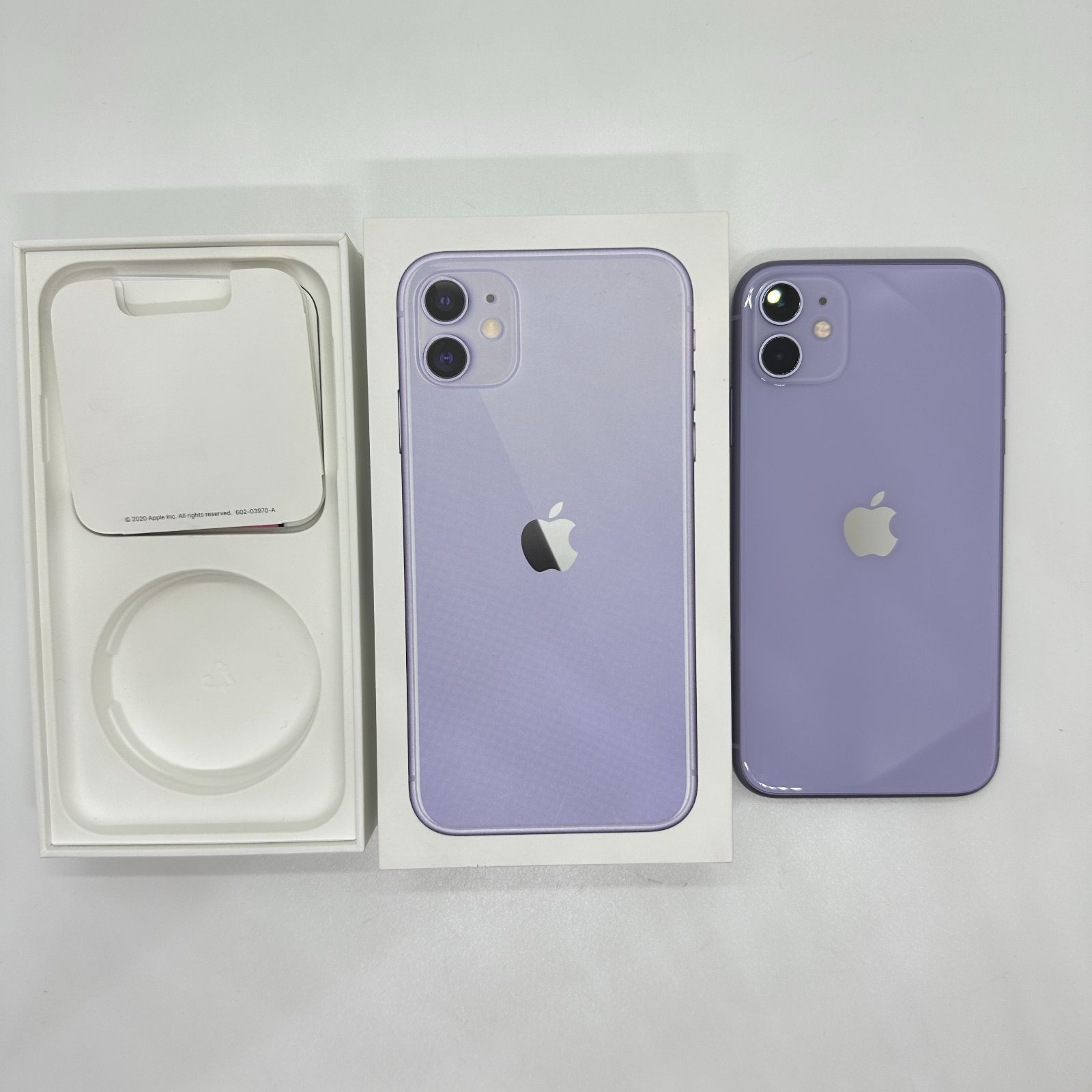 iPhone 11 128GB パープル SIMロック解除済み 付属品ありの通販はau PAY