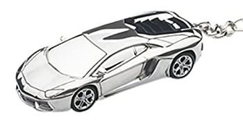 【中古】AUTOart 1/87スケール ランボルギーニ アヴェンタドール キーチェーン (アルミニウム) 完成品