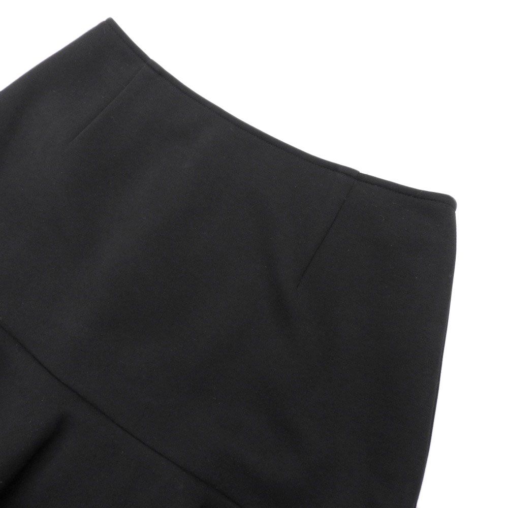 ANAYI アナイ フ ー スカート 黒 膝上 フリル 36 レディース 238357 SIROKUMA-CORPORATION_COM