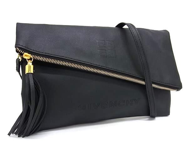 □極美品□ GIVENCHY ジバンシィ PVC タッセル ショルダーバッグ