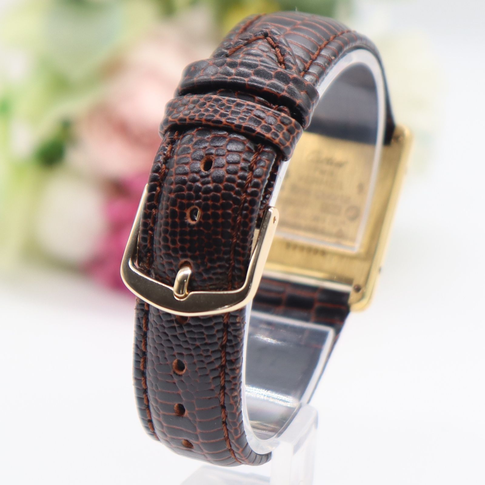 カルティエ マストタンク LM 590005 SV925 アイボリー カルティエ マストタンク LM ヴェルメイユ Ref.590005