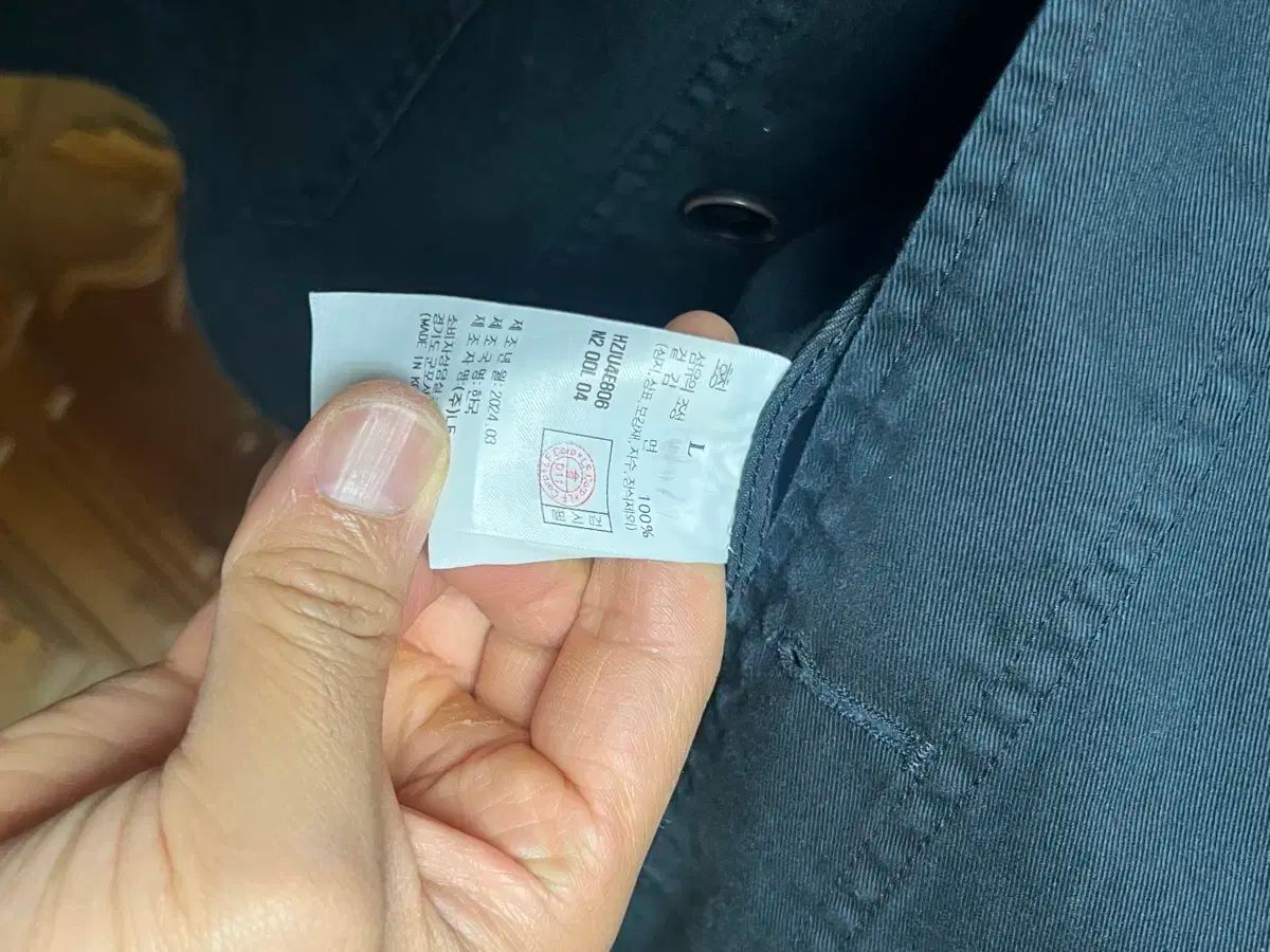 HAZZYS へジス his フレンチジャケット