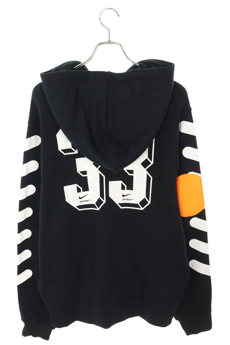 ナイキ ×オフホワイト OFF-WHITE 18SS AA3257-010 ロゴプリント