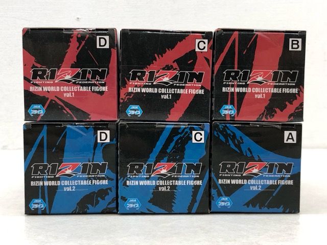 未開封☆RIZIN ワールドコレクタブルフィギュア vol.1 vol.2