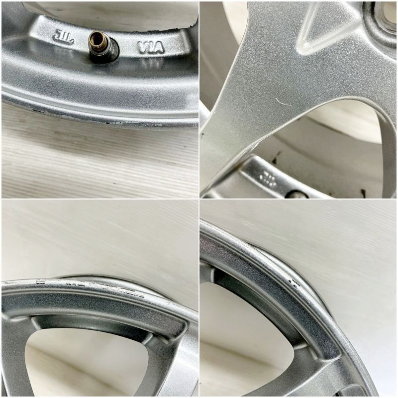 中古 15インチ アルミ ZACK Sport-9 4本セット シエンタ ウィッシュ 